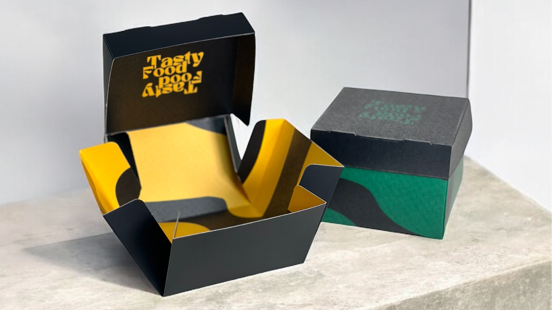 Nuevas Burger Box ‘Tasty Food’: diseño y funcionalidad para el take away