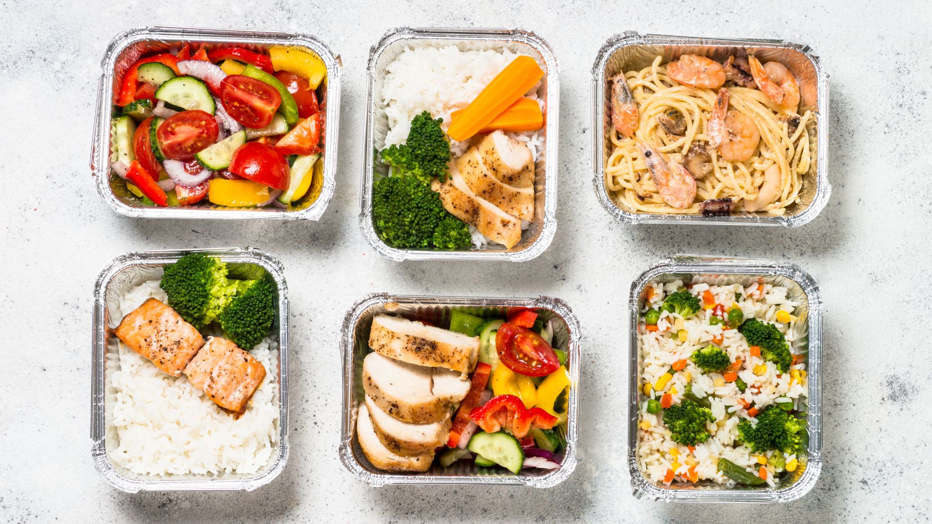 Envases para mantener caliente y fresca la comida para llevar