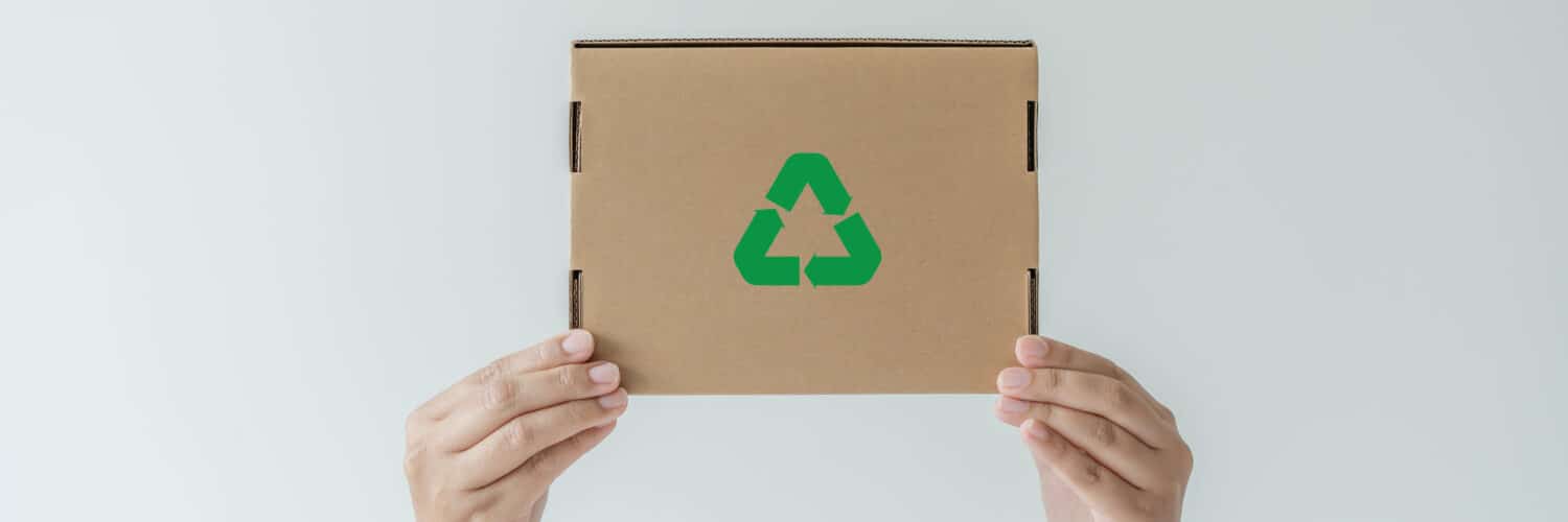 cardboard box with a green recycle logo 2026 03 17 17 12 02 utc