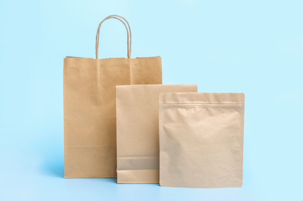 doypack y bolsas de papel