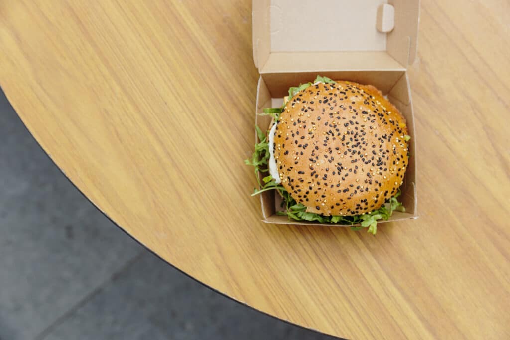 hamburguesa take away