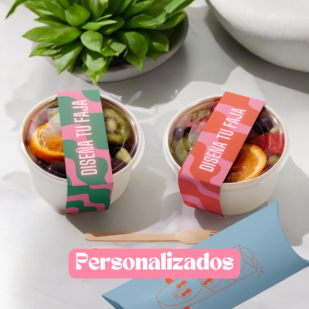 Envases personalizados desechables
