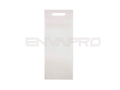 FUNDA NO TEJIDO BLANCO PARA BOTELLA 80gr 17x40x10cm