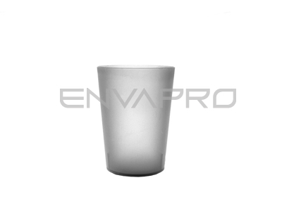 VASO P.P. TIPO SIDRA SUPER RIGIDO REUTILIZABLE BAJO 500 cc.