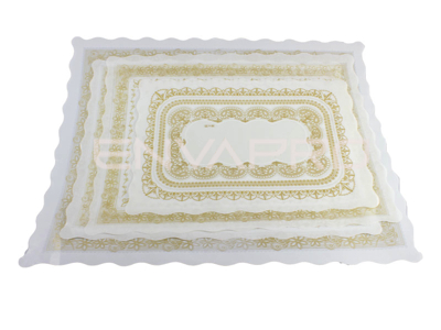 BLONDA PARAFINADA BLANCA 310 x 390mm