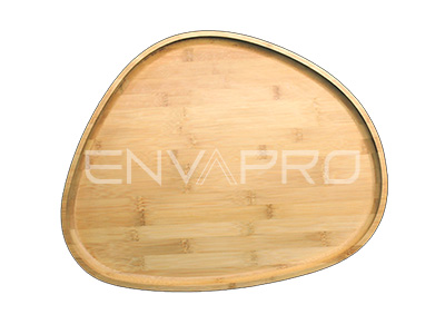 BANDEJA BAMBOO OVALADA MEDIANA COOKPLAY 430 x 360 x 25 mm.
