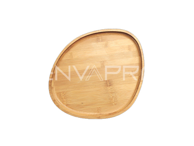BANDEJA BAMBOO OVALADA PEQUEÑA COOKPLAY 310 x 290 x 25 mm.