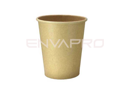 VASO CARTÓN KRAFT/KRAFT INTERIOR PLA 16 oz 473 ml BOCA 90mmØ 