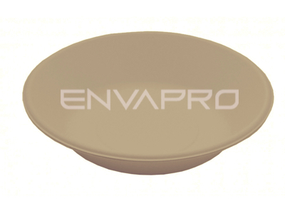 PLATO HONDO CAÑA DE AZUCAR COLOR KRAFT 190 mmØ