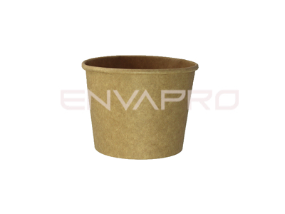 TARRINA CARTÓN KRAFT PARA HELADO 12 OZ 360 ML