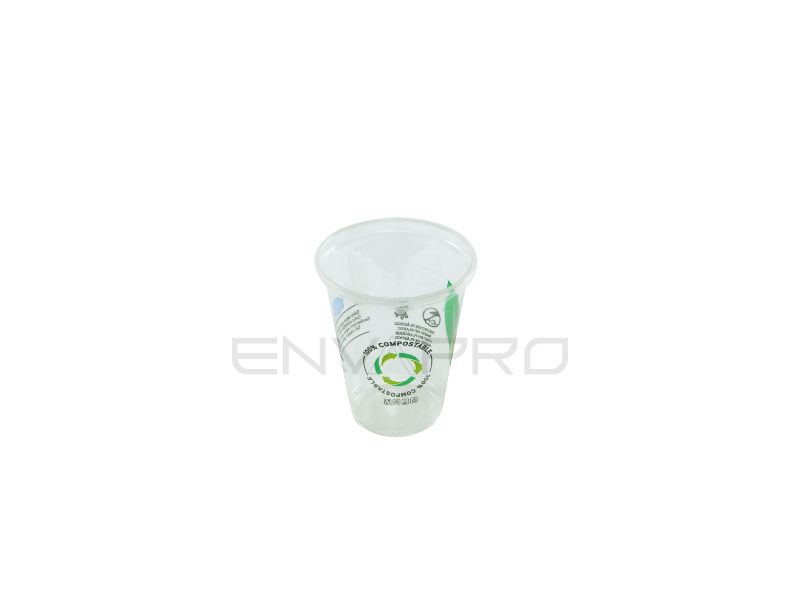 VASO PLA COMPOSTABLE 7 oz 220 ml BOCA 73 mmØ