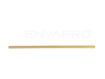 PAJITA REUTILIZABLE RECTA RPP NATURAL SIN FUNDA 230mm x 6mmØ