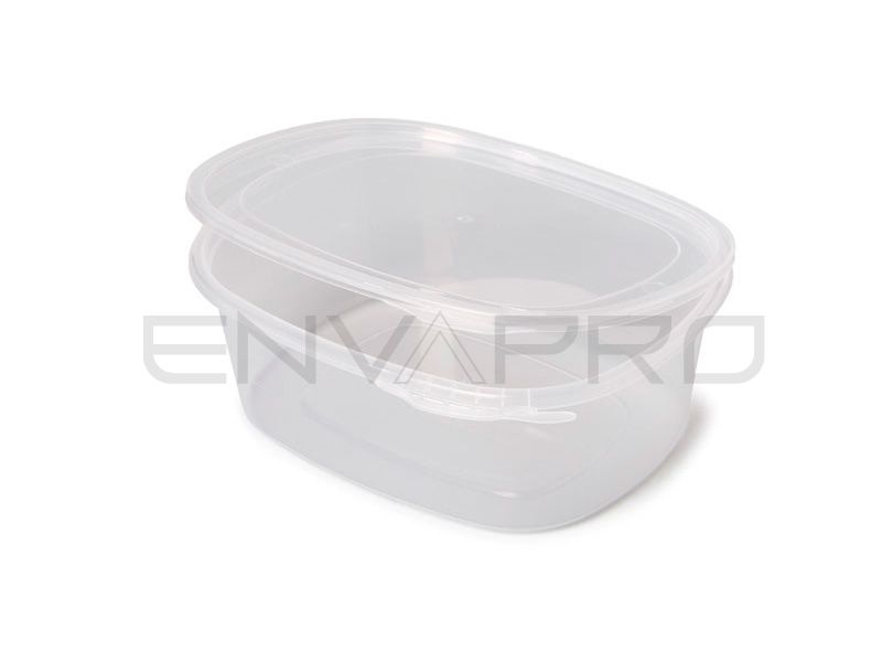 ENVASE BISAGRA SEGURIDAD 750CC TRANSPARENTE