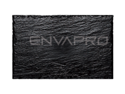 BANDEJA PIZARRA PS REUTILIZABLE NEGRO 220 x 140 mm