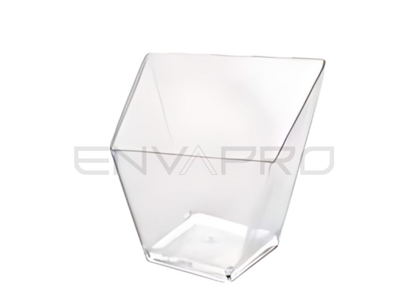 MINI COPA PS GLAMOUR TRANSPARENTE  5 oz 76 x 76 x 71 mm