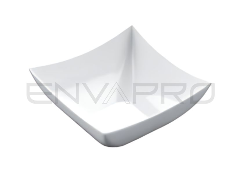 MINI COPA PS CUADRADA ORIENTAL BLANCO 3 oz 75 x 75 x 35 mm