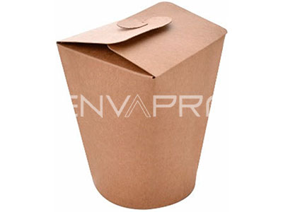 ENVASE CARTÓN KRAFT MULTIFOOD 32 oz 950ml 