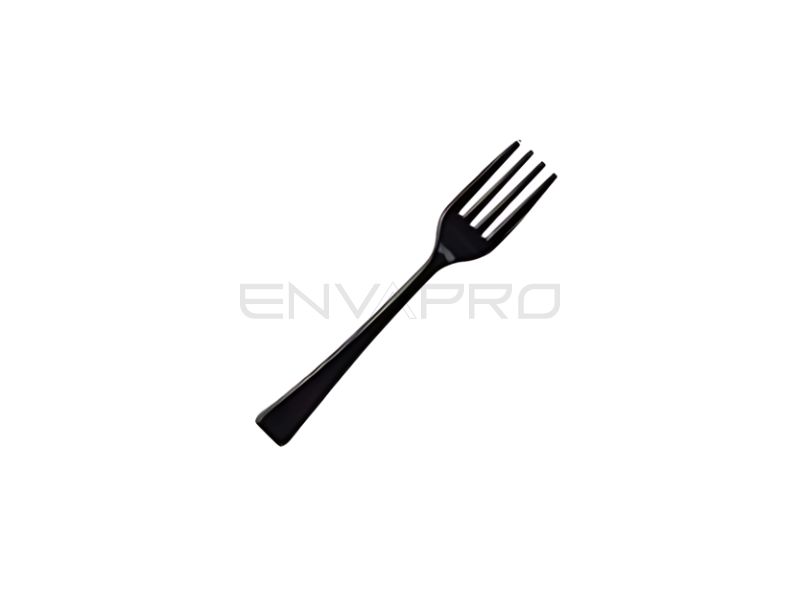 MINI TENEDOR PS NEGRO 100 x 16 mm