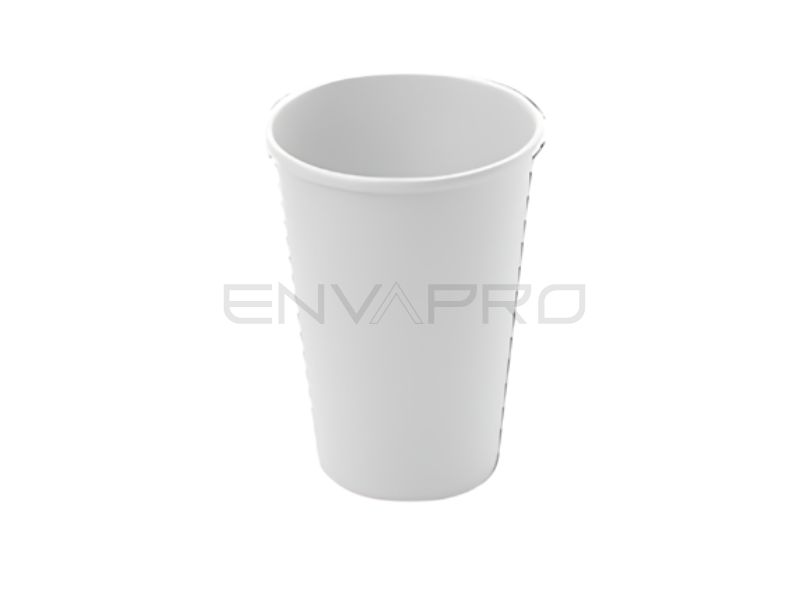 VASO CARTÓN BLANCO 12 oz 350 ml BOCA 80 mmØ