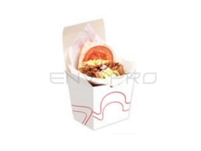 ESTUCHE KEBAB TAKE AWAY 115x73x135 mm