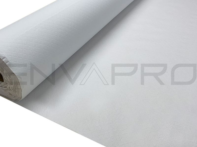 ROLLO MANTEL GOFRADO ANONIMO BLANCO 1,20M x 100M 50gr/mq