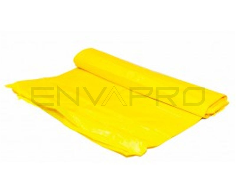 BOLSA DE BASURA AMARILLA 85 x 105 (40 rollo x 10 uds.)