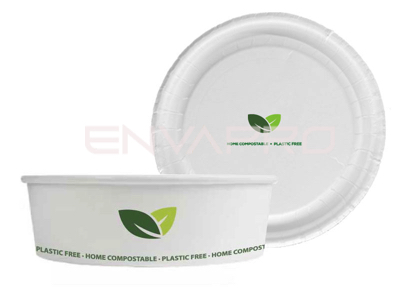 ENSALADERA PLASTIC FREE DISEÑO BIO CON TAPA CARTÓN 32 oz. 1.000 ml.