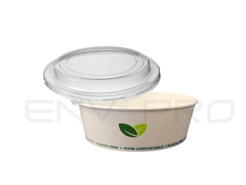 ENSALADERA PLASTIC FREE DISEÑO BIO CON TAPA RPET 38 oz. 1120 ml.