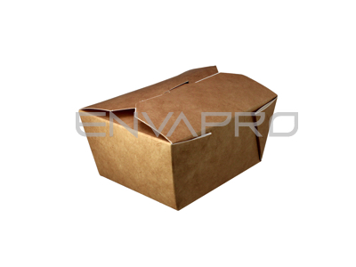 ENVASE ORIENTAL PAGODA EFECTO KRAFT MEDIANO