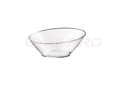 BOWL PEQUEÑO CONICO PS TRANSPARENTE