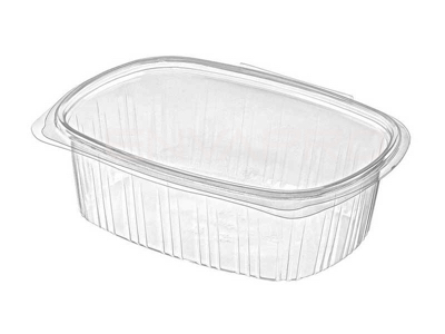 TARRINA PP RECTANGULAR TAPA BISAGRA 750 ml