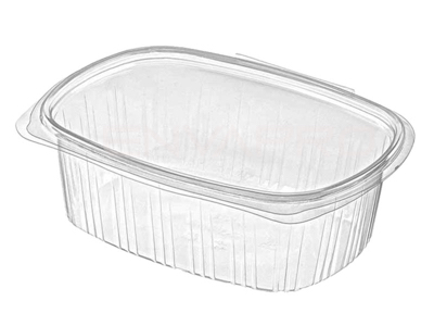 TARRINA PP RECTANGULAR TAPA BISAGRA 1.500 ml