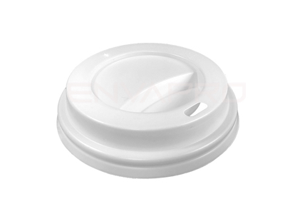 TAPA PS BLANCO PARA VASO CARTÓN 90 MMØ