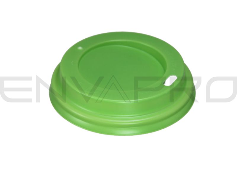 TAPA PS PISTACHO PARA VASO CARTON 90 mmØ