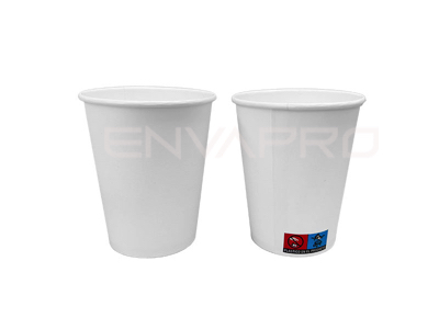 VASO CARTÓN BLANCO 8 oz 237 ml