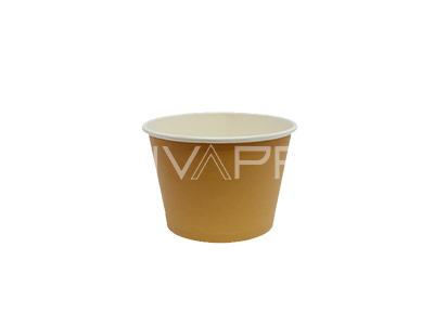 TARRINA SOPERA CARTON KRAFT/BLANCO 8 OZ 250 ml