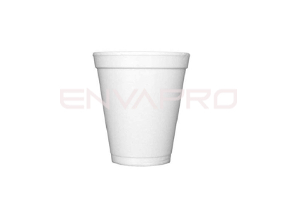 VASO BLANCO TERMICO POREX 8 oz 240 ml