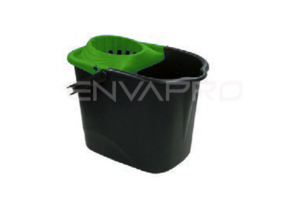 CUBO ELEGANCE NEGRO CON ESCURRIDOR COLOR VERDE
