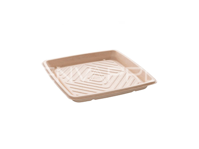 BANDEJA CUADRADA BEPULP 261 x 261 x 28 mm 