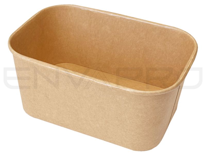 ENVASE KRAFT/KRAFT RECTANGULAR 34 OZ 1.000 ml FSC MIX CREDT
