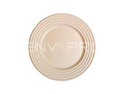 PLATO REDONDO ONDA BEPULP NATURAL 180 mmØ