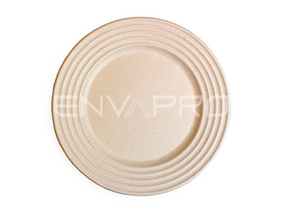 PLATO REDONDO ONDA BEPULP NATURAL 230 mmØ