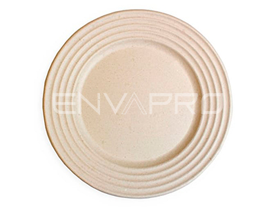 PLATO REDONDO ONDA BEPULP NATURAL 260 mmØ