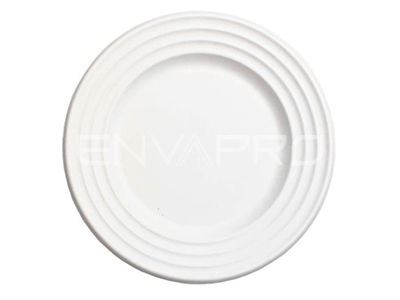 PLATO REDONDO ONDA BEPULP BLANCO 260 mmØ