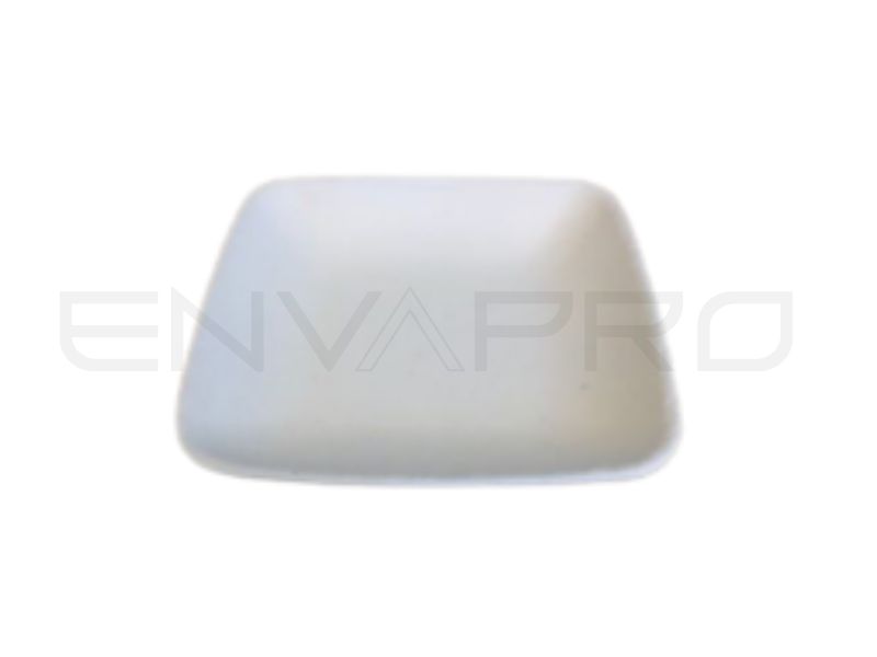 MINI PLATO CUADRADO BEPULP BLANCO 30 ml. 66 x 66 x 11 mm NO Pfas