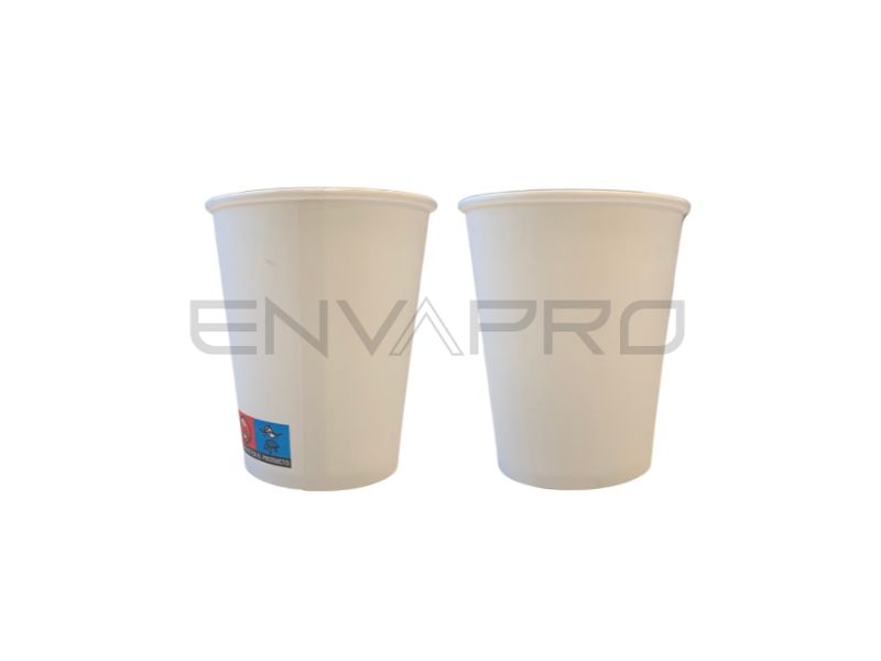 VASO CARTÓN BLANCO 8 oz 237 ml