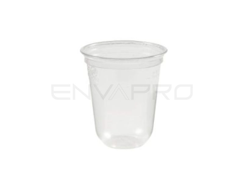 VASO PET 12 oz BOCA 95 mmØ CON BASE OVALADA 355 ml.