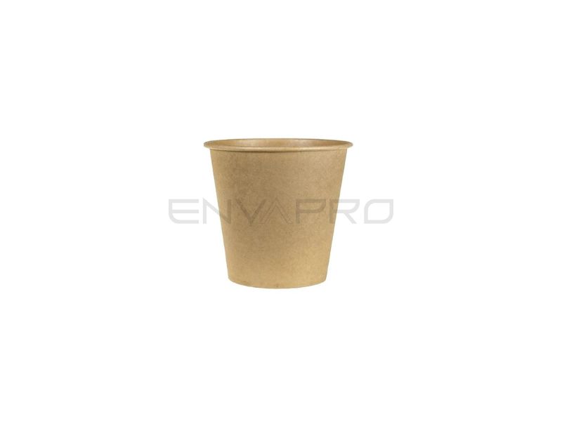VASO CARTÓN KRAFT/KRAFT 4 oz 120 ml BOCA 60 mmØ