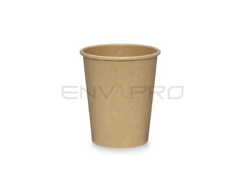 VASO CARTÓN KRAFT 8 oz 260 ml BOCA 80 mmØ