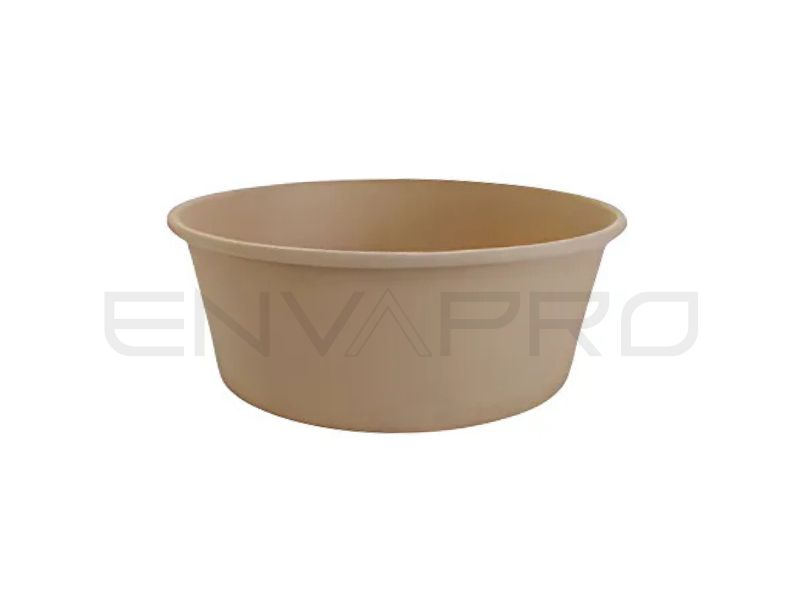 TARRINA CARTÓN  KRAFT/KRAFT 23 oz. 700 ml.